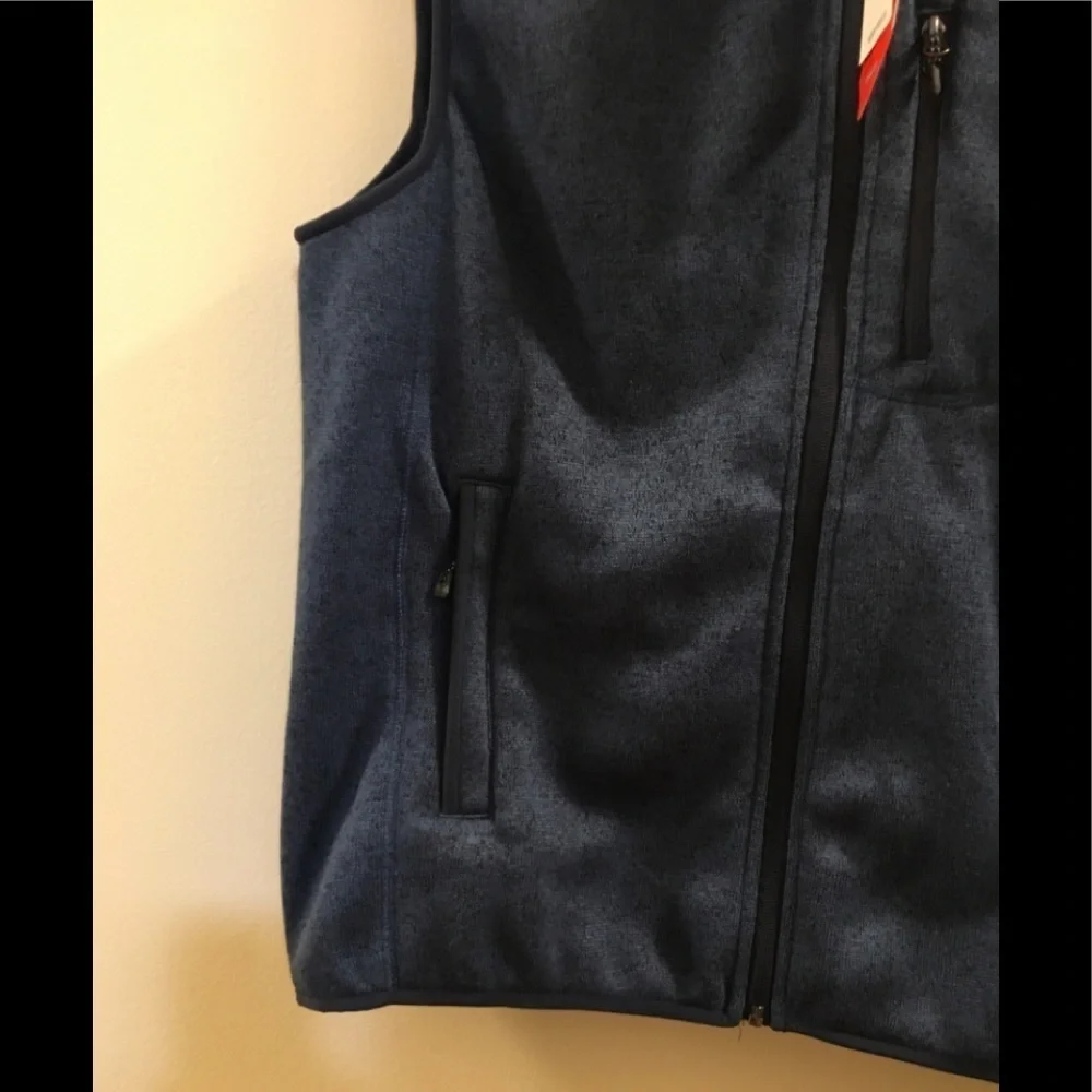 Free Country Men's Heather Indigo Blue 07.